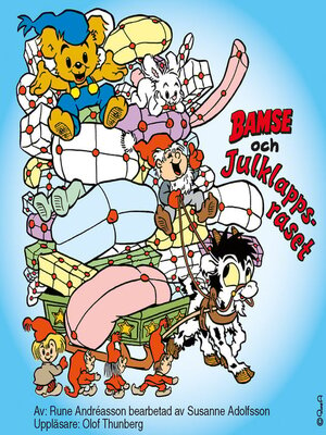 cover image of Bamse och julklappsraset